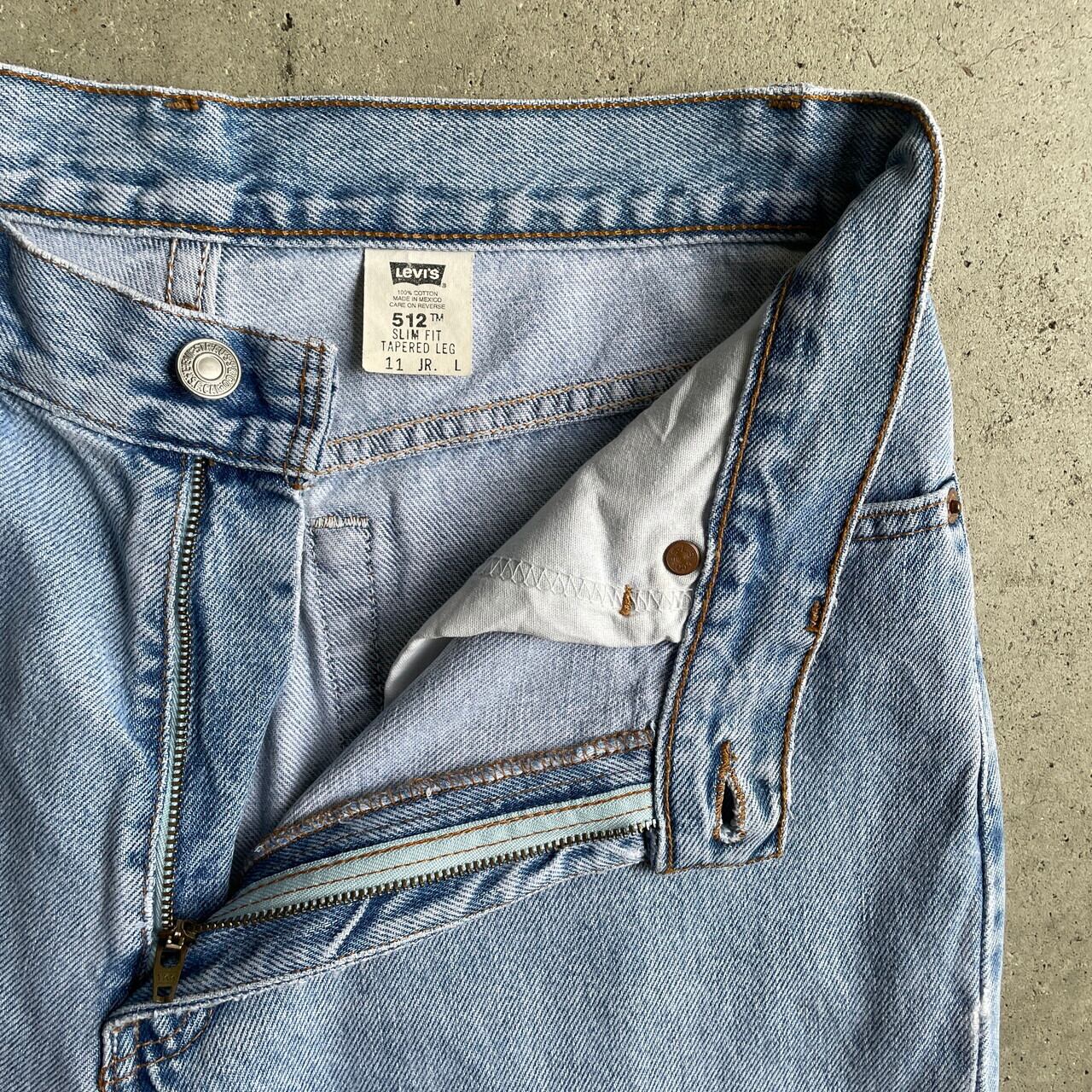 00年代 Levi's リーバイス 512 スリム テーパード デニムパンツ