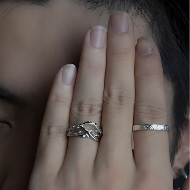 Thorns Silver Ring C0541