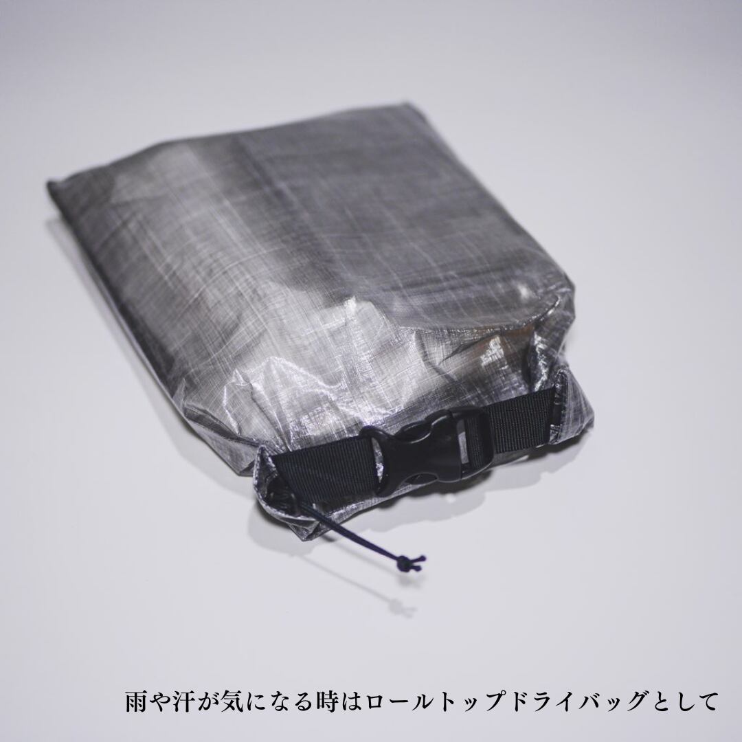 Roll-Top Dry Bag [使い分けのできるドライバッグ] Sサイズ