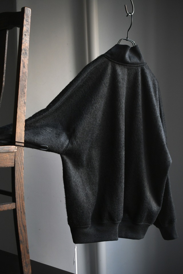 blurhms /  Pe/Silk Fleece Track Jacket (HeatherBlack)