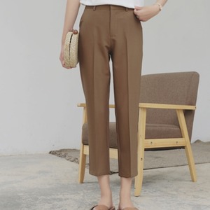 center crease cropped pants N10515