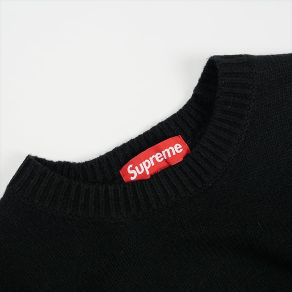 Size【L】 SUPREME シュプリーム 25FW Angora Script Sweater Black