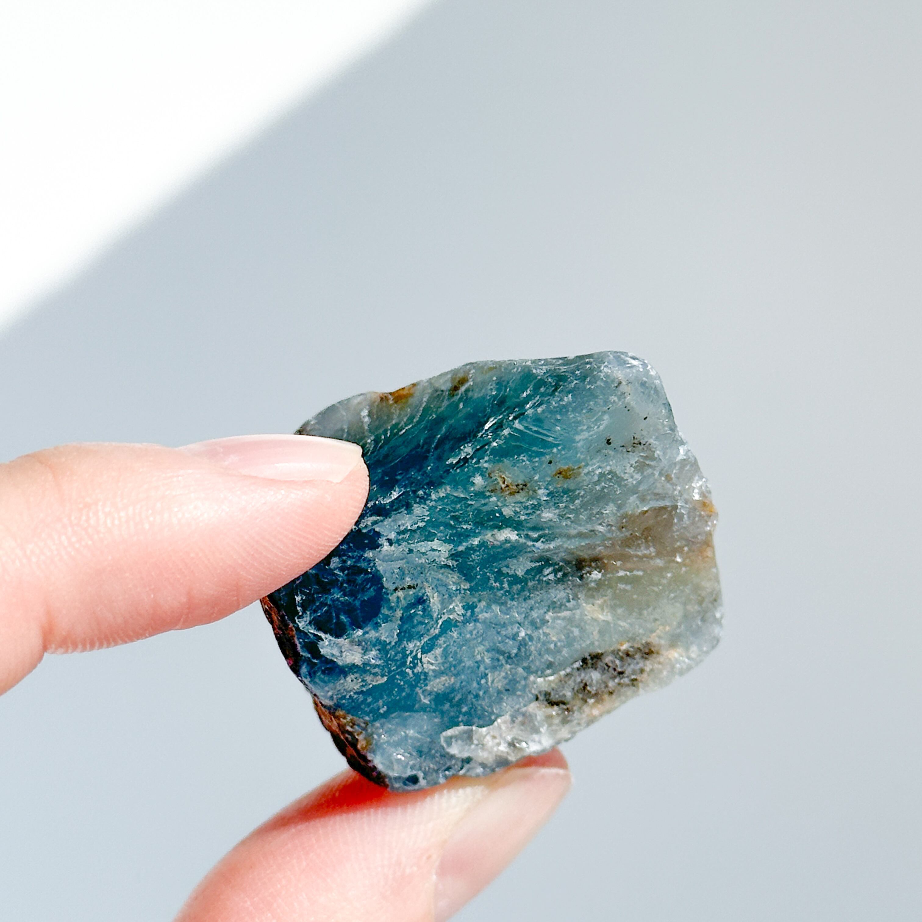 原石（ブルーフローライト） ブルーフローライト 原石 73◇ Fluorite ◇天然石・鉱物