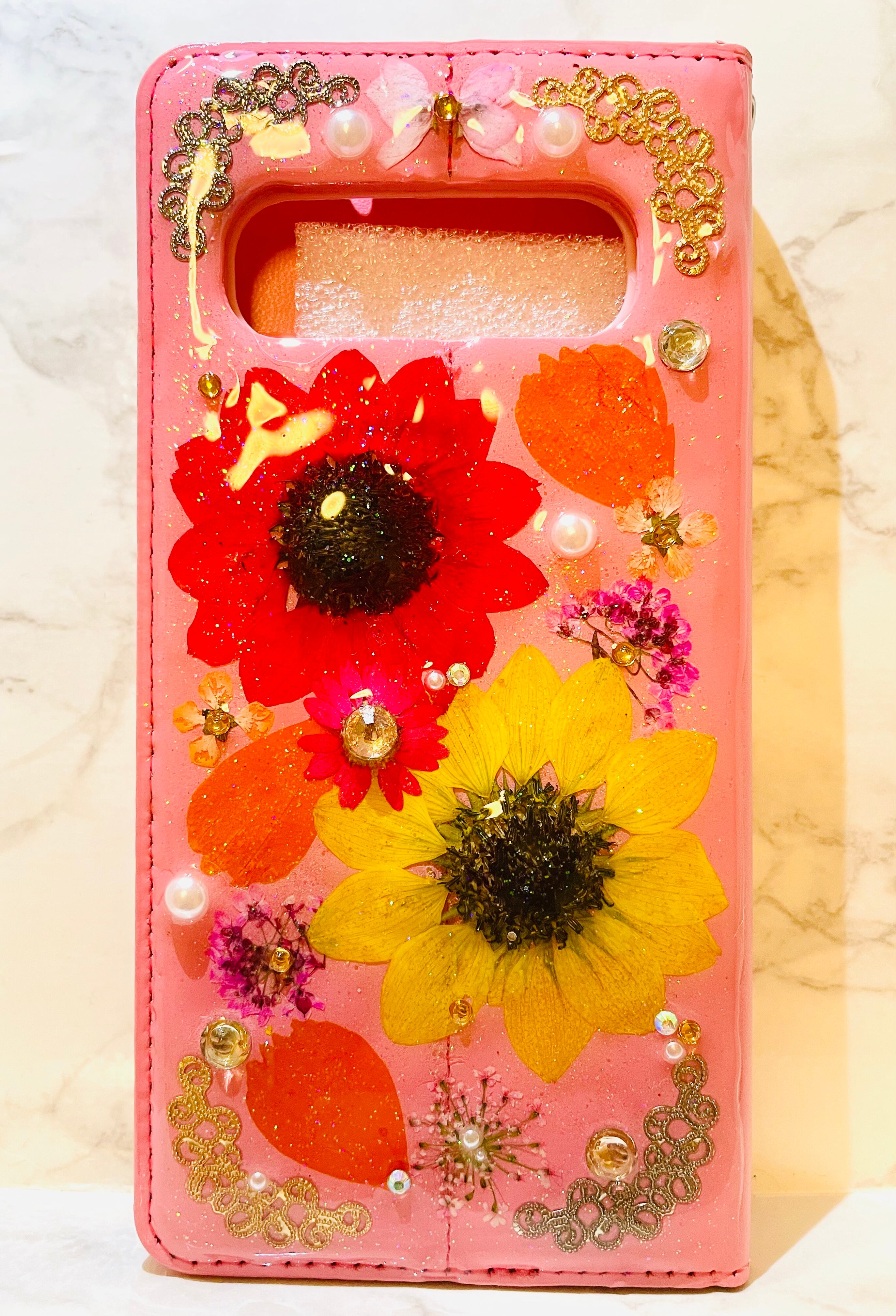 iPhoneケース､iPhoneカバー､押し花ケース､Android､スマホケース､押し 