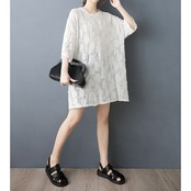 ホールデザイン ロング Tシャツ  30168