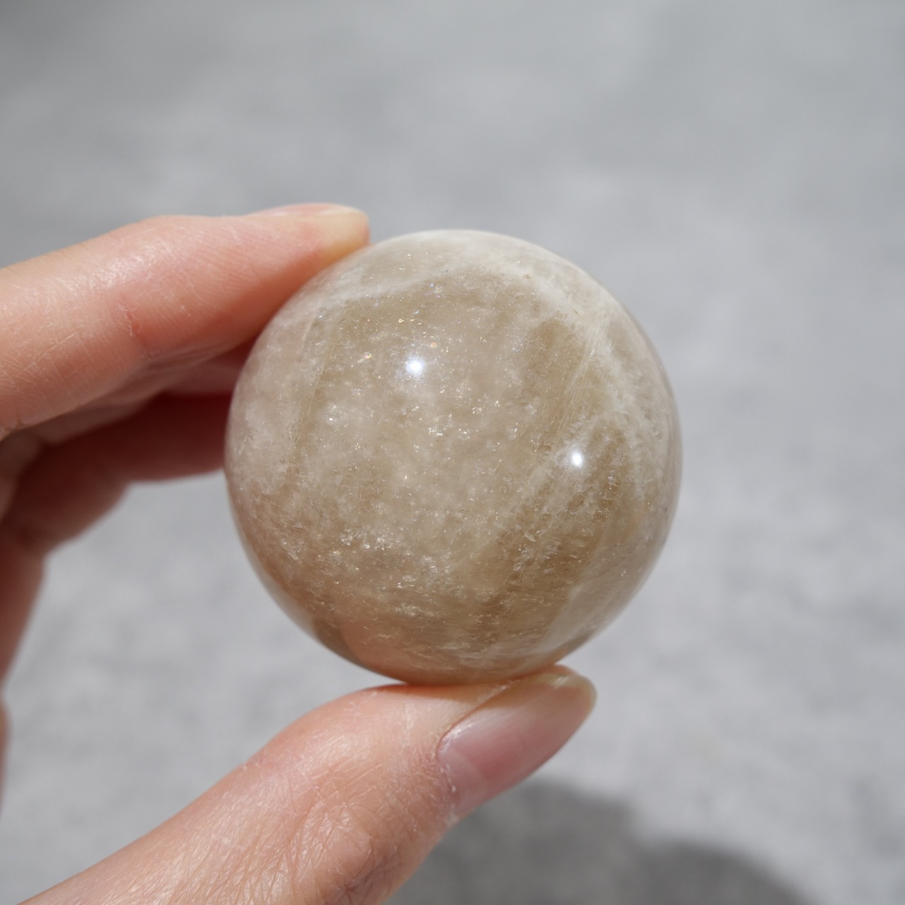 ブラウン ムーンストーン  / スフィア【φ4.2cm】