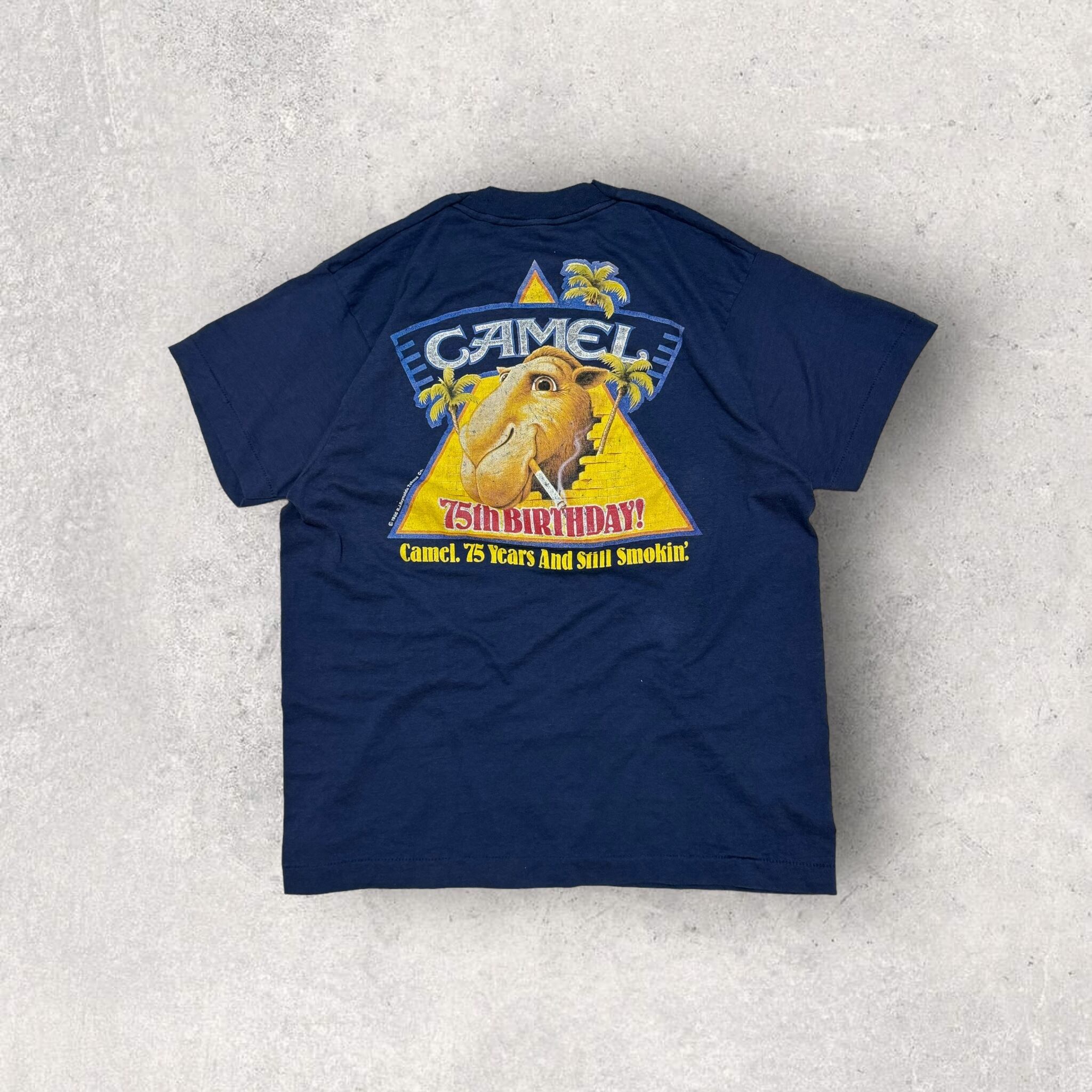 "80's CAMEL" good print t-shirt
