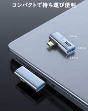 Type-C 変換アダプタ USB-A OTGアダプター タイプC+Aデュアルポート 分岐ポート PD100W急速充電 10Gbps高速データ転送 USB3.2 フラッシュメモリー/ハードディスク/カードリーダ/キーボード/イヤホン/コントローラーなどOTG機能対応 iPhone17/16/15/MacBookPro/PadPro/Switch2などTypeCデバイスに対応 Gray