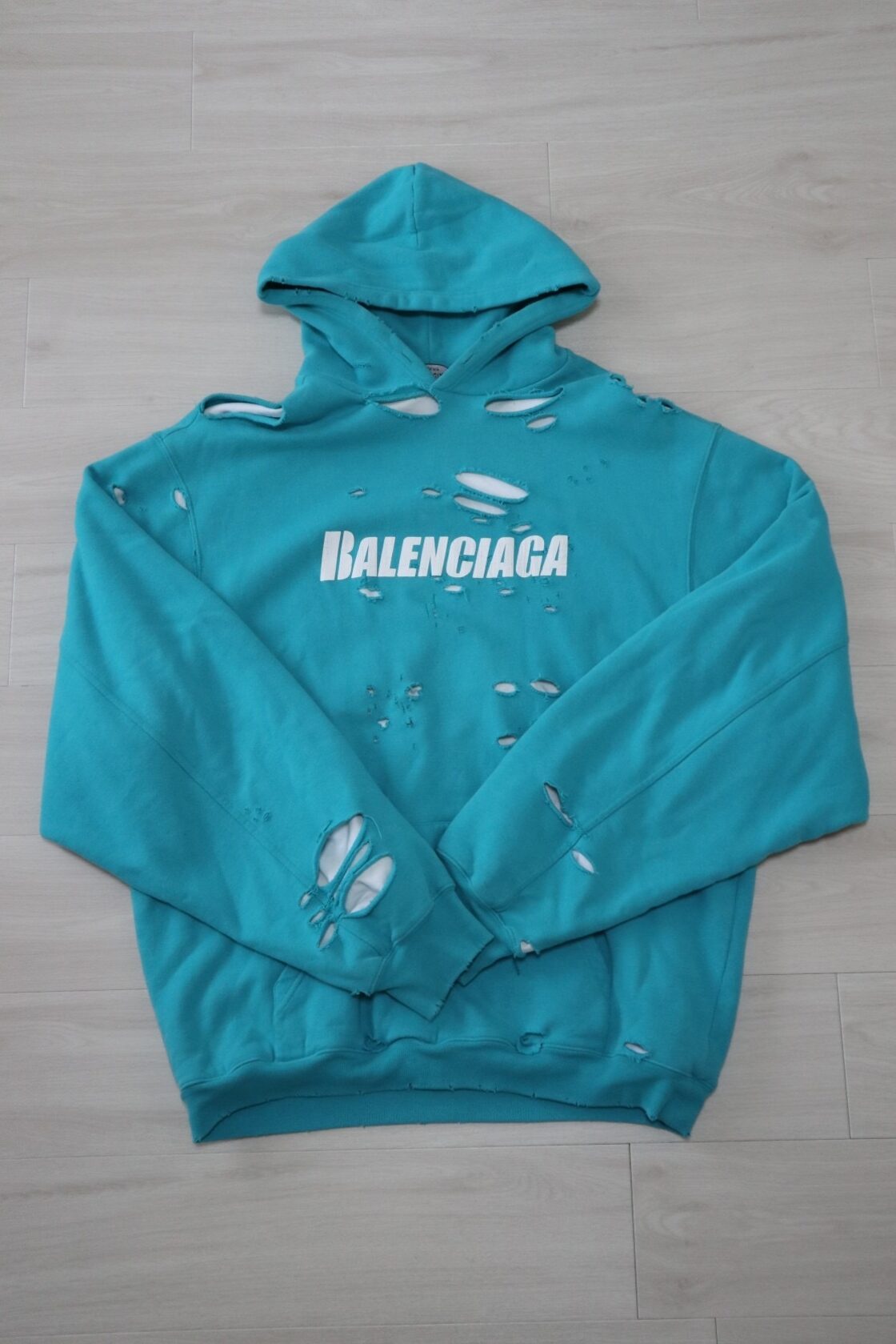 Balenciaga ダメージパーカー | Pay ID