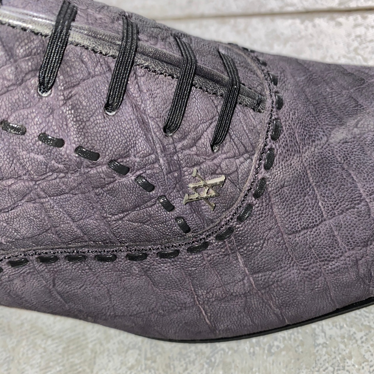 ARTIOLI elephant leather shoes