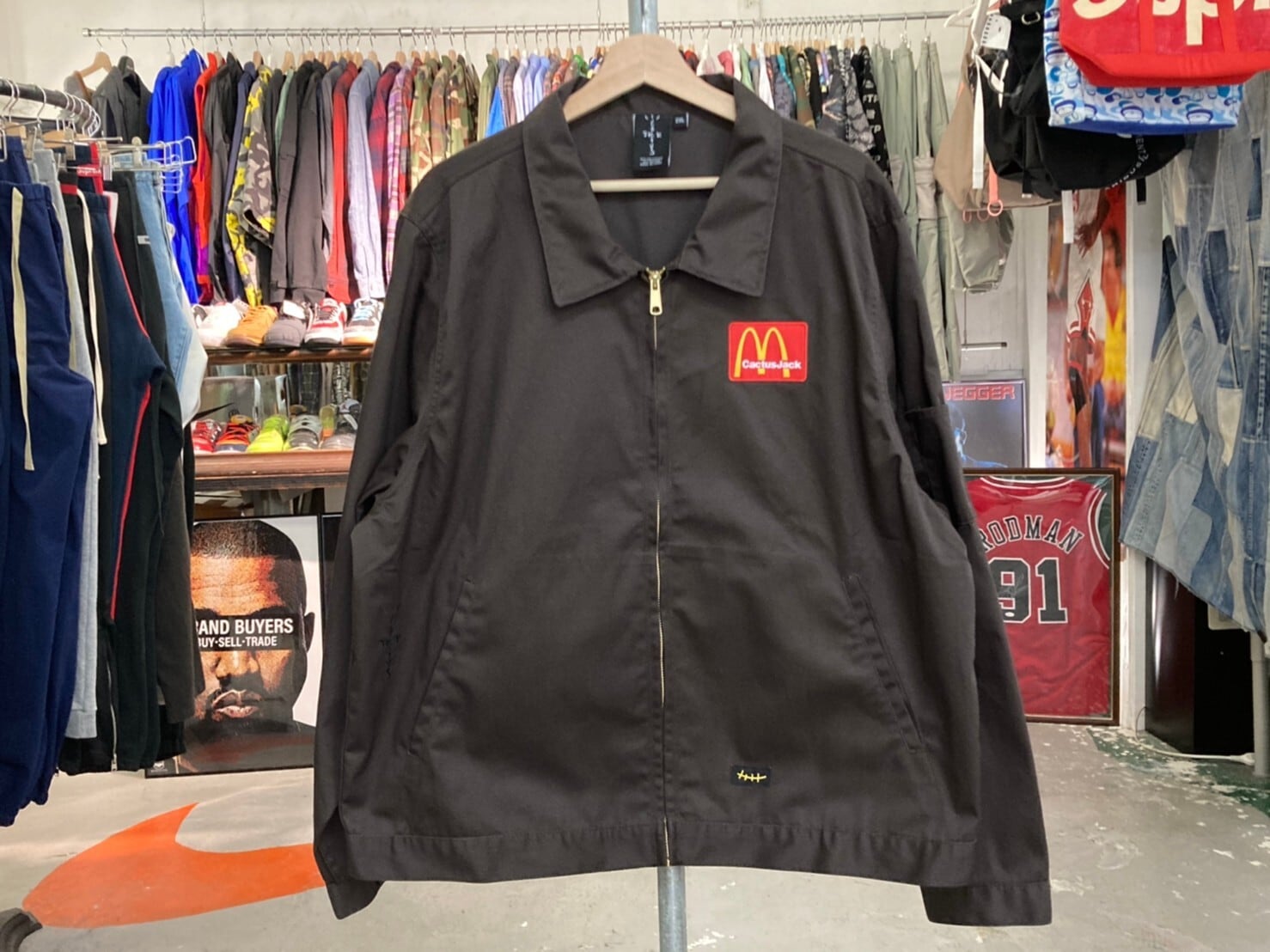 希少　Travis Scott × McDonald Work Jacket