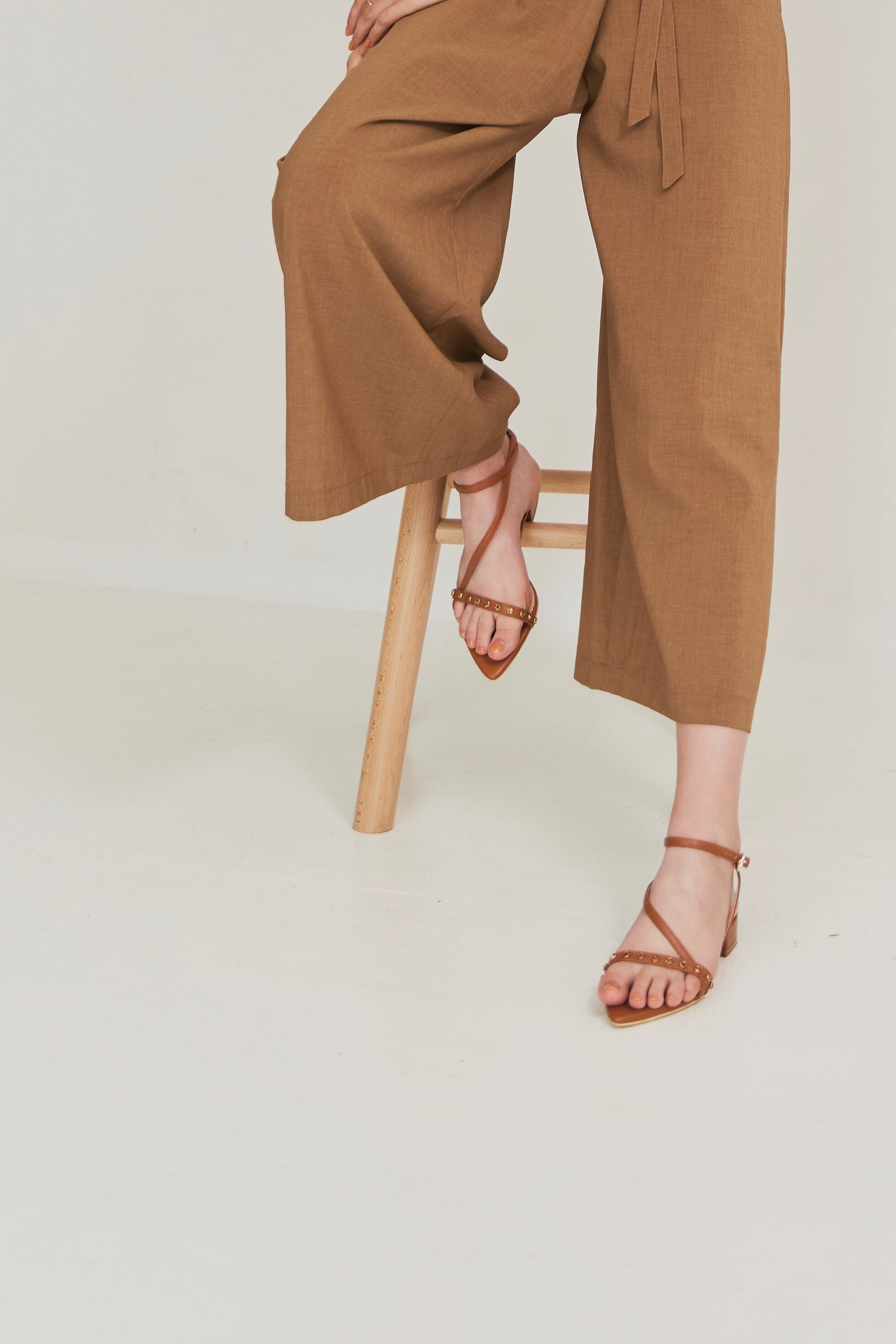 Bijou narrow flat sandals MARON