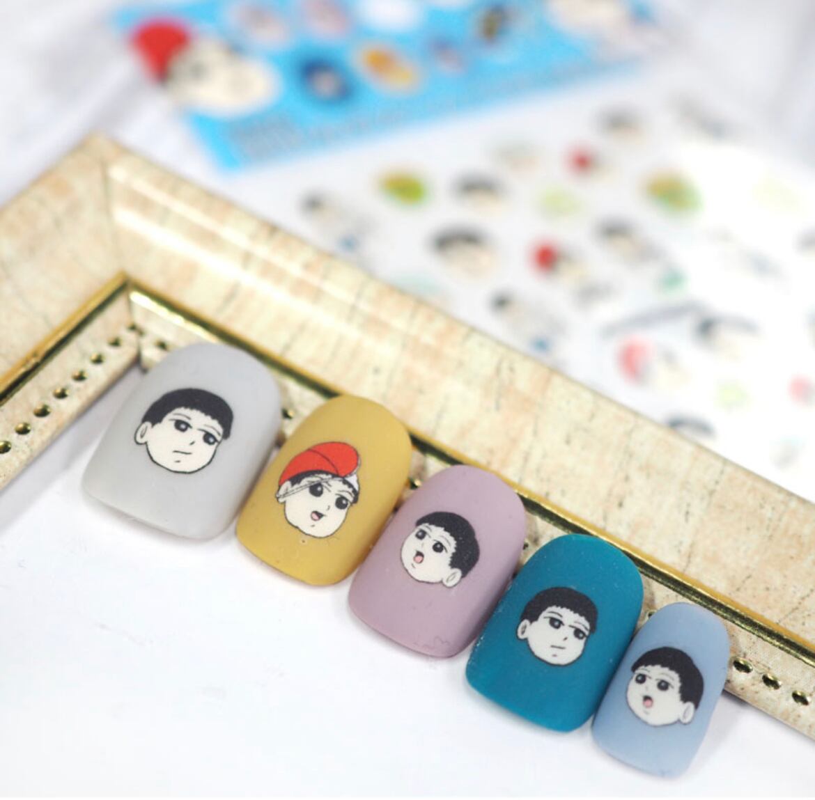 田中くんネイルシール