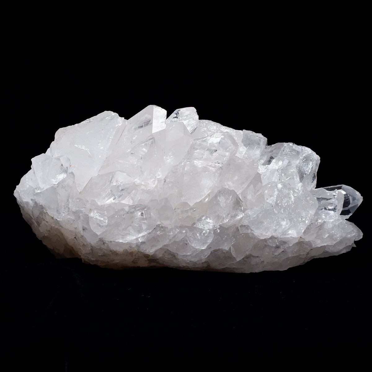 水晶 クラスター レムリアンシードクリスタル 水晶 原石 ブラジル ミナスジェライス州 コリント産 証明書付属 一点物 282-688