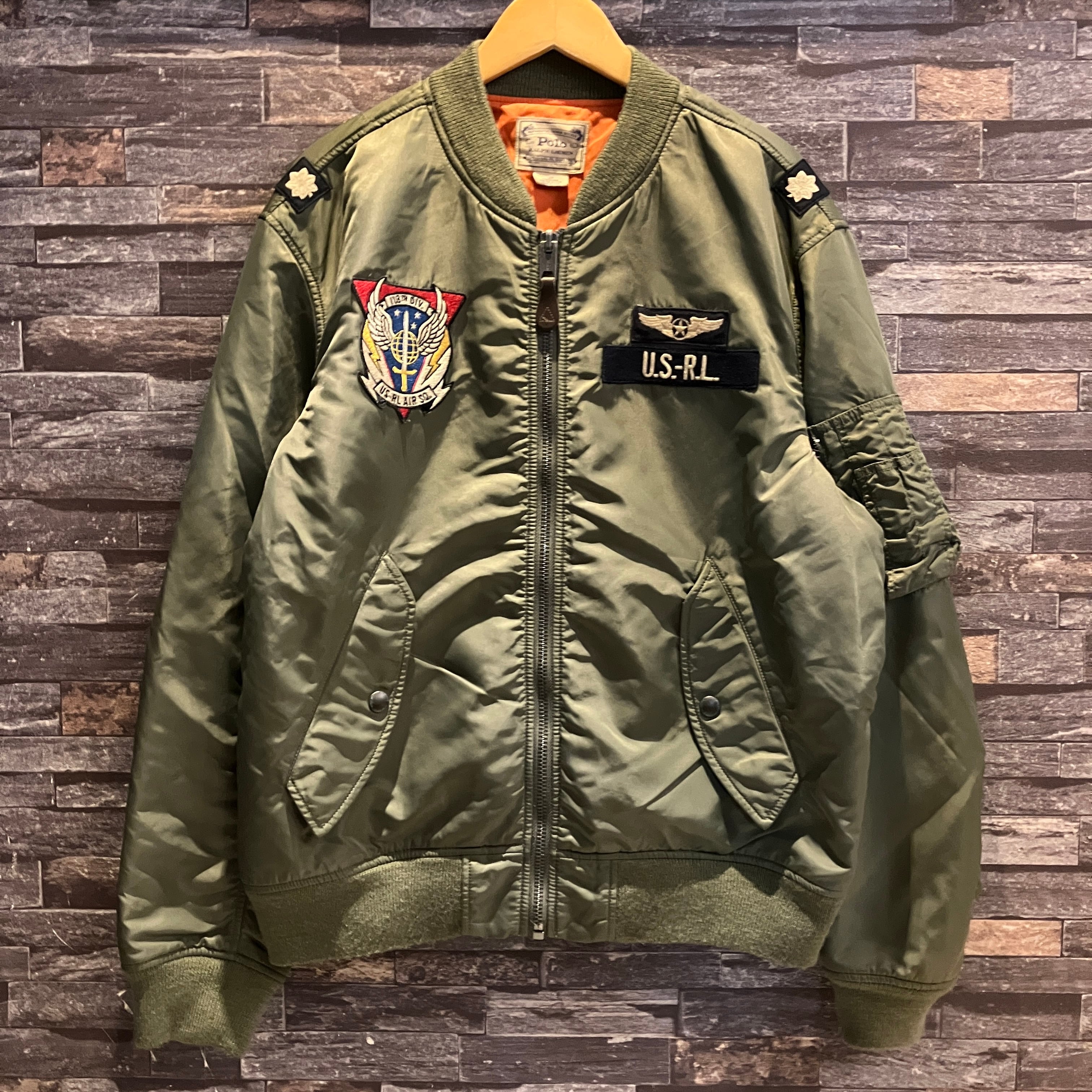RALPH LAUREN MA–1 TYPE NYLON JACKET | safarionline