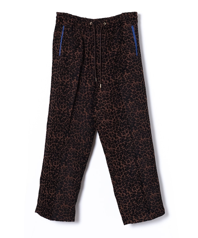 LEOPARD JQ EASY PANTS（BRN）