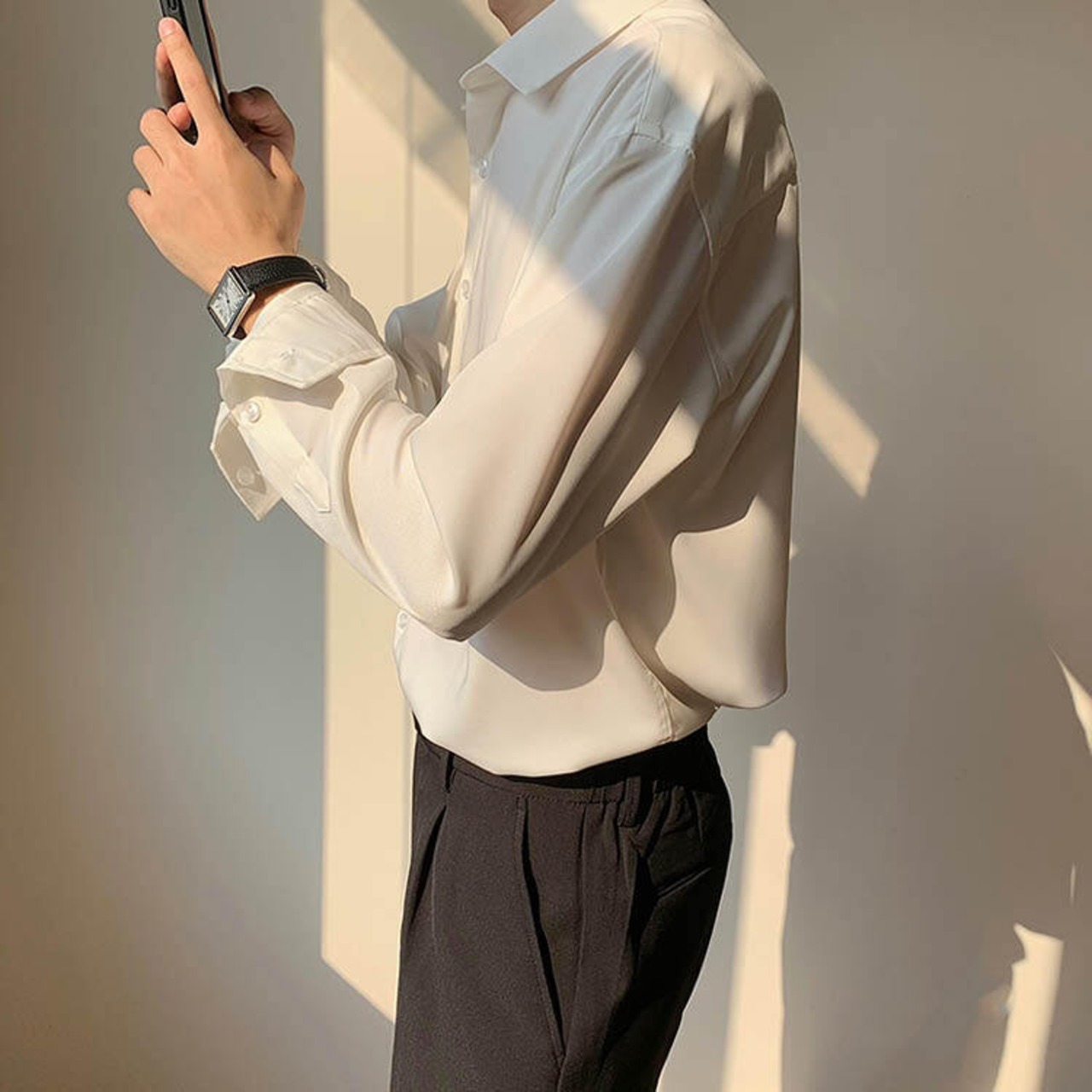 シンプルカラーシャツ　MT0160003