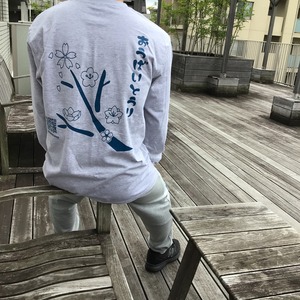 桜梅桃李LOGO ロンT model2022