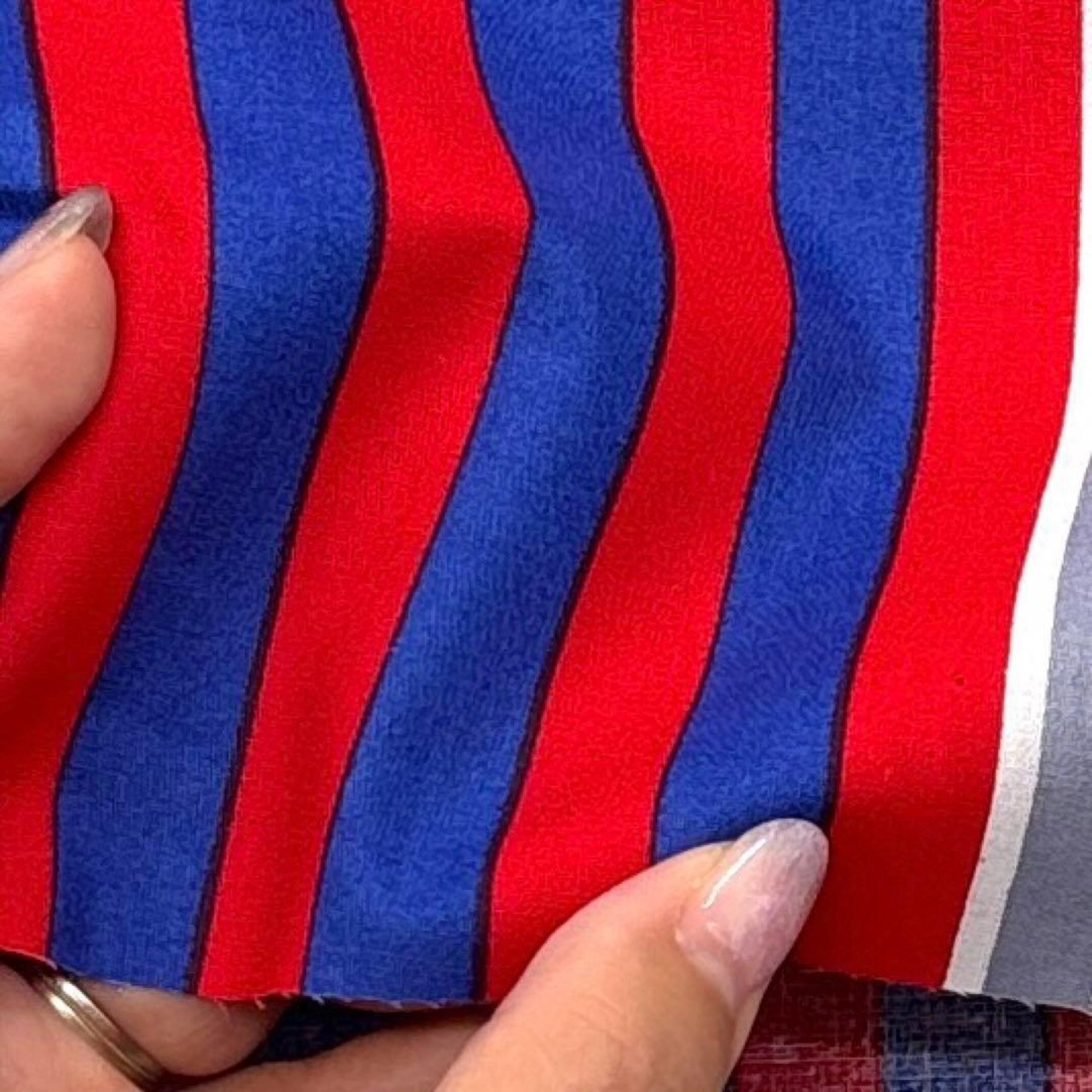 NY178◆3m◆M◆訳あり◆インド綿100%生地◆ストライプ