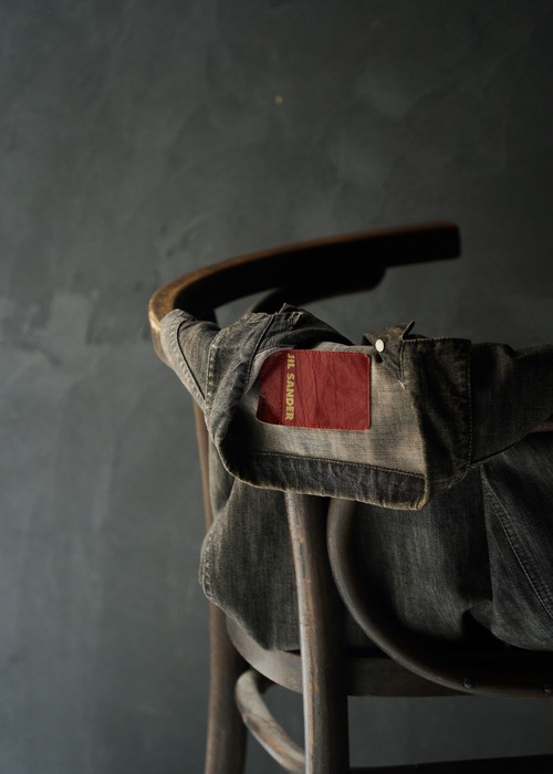 90-00’s JIL SANDER 3rd type denim tracker jacket