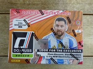 2025-26  DONRUSS ROAD TO FIFA WORLD CUP 26 HOBBY INTERNATIONAL  未開封 BOX