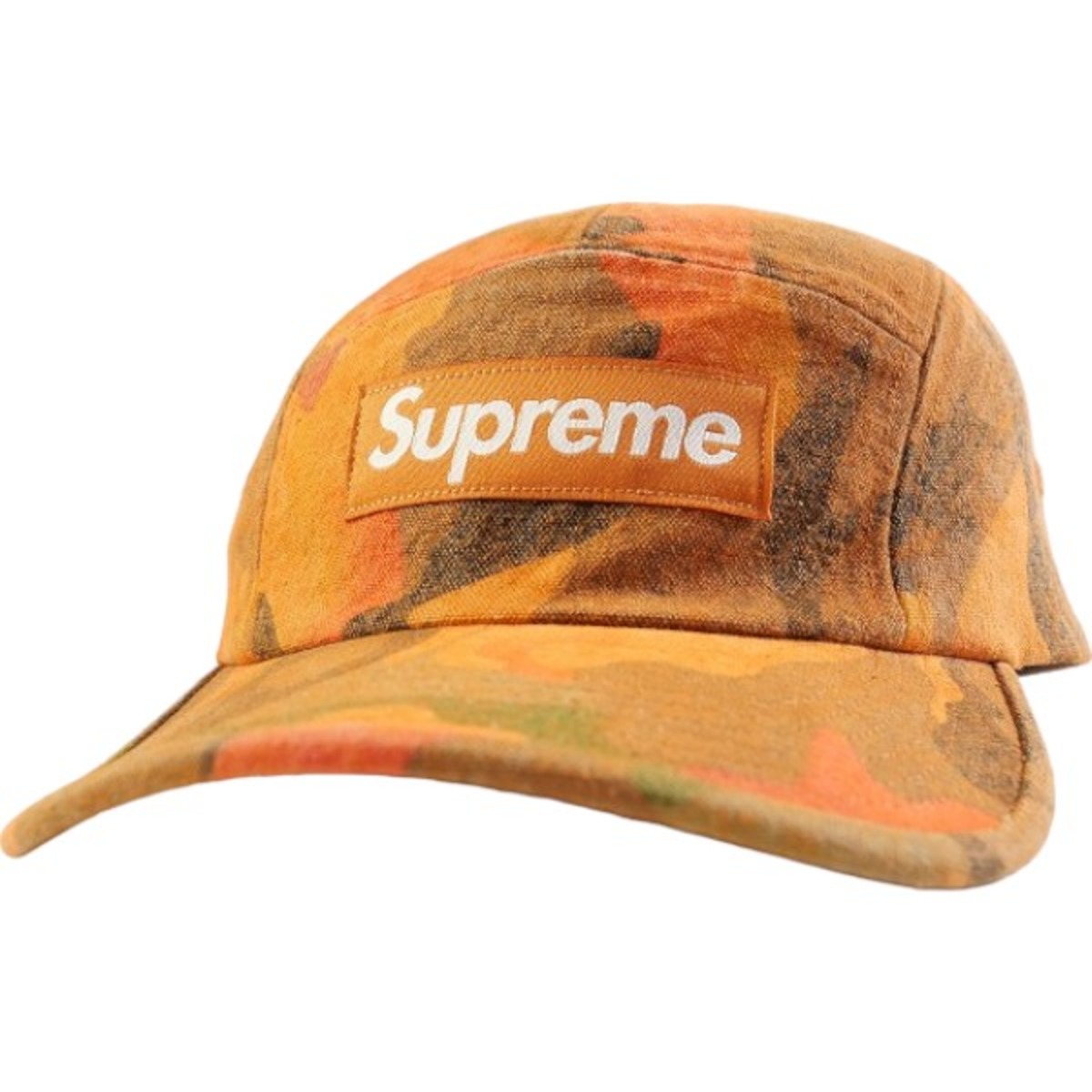 Supreme Washed Canvas Camp Cap Camo オレンジ - メルカリ｜その他