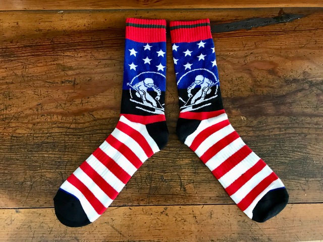 POLO RALPH LAUREN DOWNHILL SKIER SOCKS (U.S.A.)