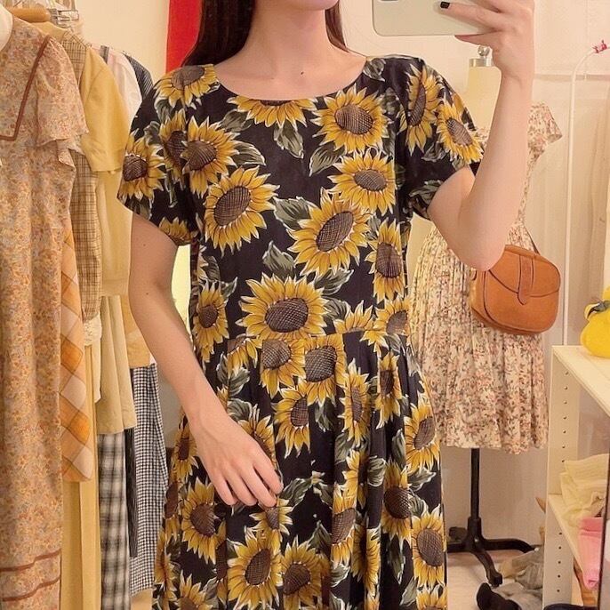 sunflower black one-piece