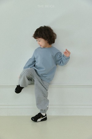 【予約】the beige Spring Stripe Jogger Pants