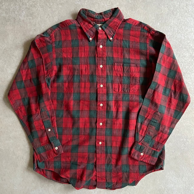 L.L.Bean  Flannel Shirt  L　G388