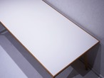 Anonymous Dining Table / 北欧 モダン ダイニングテーブル ナチュラル メラミントップ ホワイト テーブル / 関連:アクタス ウニコ イデー