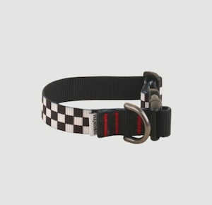 予約【UBUN’TU】Daily Collar《Black＆Checkerboard》