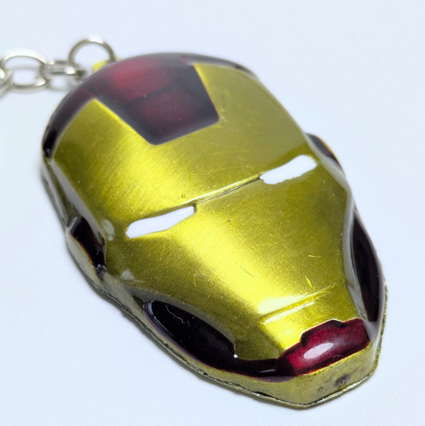 【 Iron Man ( アイアンマン ) 】  アイアンマン合金キーホルダー / パワードスーツ〚アメリカン雑貨 アメトイ〛