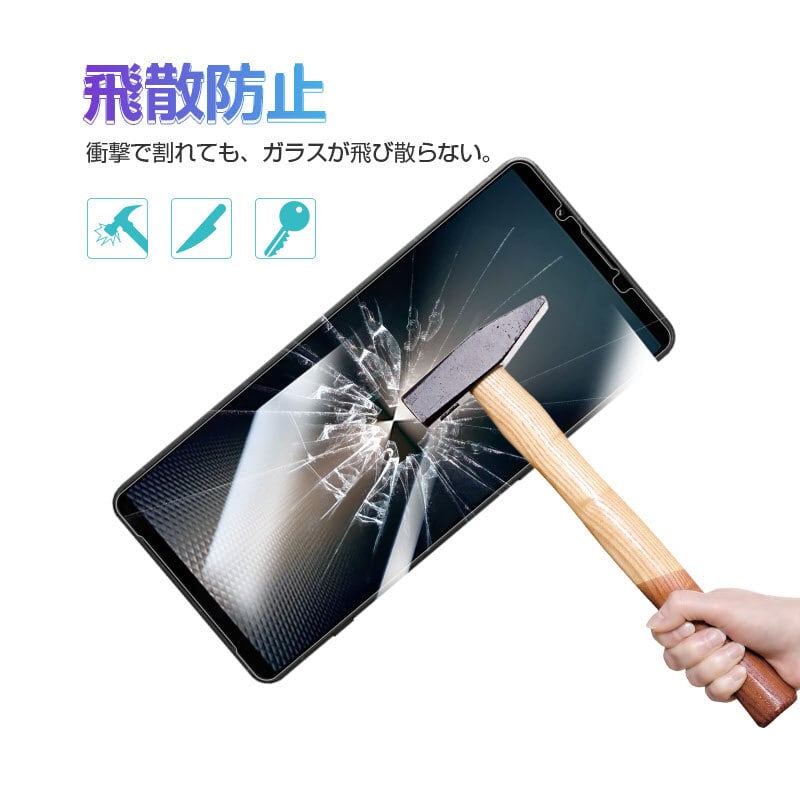 Sony Xperia 1 VI SO-51E＋ガラスフィルム Xperia 1 VI フィルム SO-51E SOG13 A401SO XQ-EC44 カメラレンズ保護