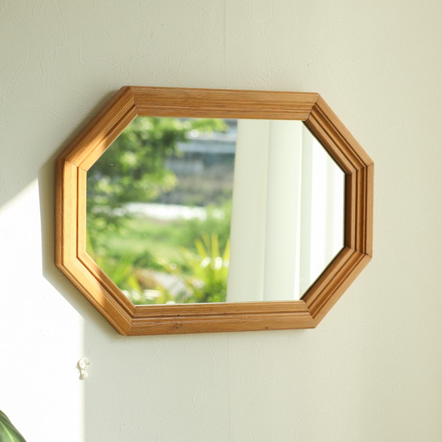 "OCTAGON" WOOD MIRROR | Nehterlands