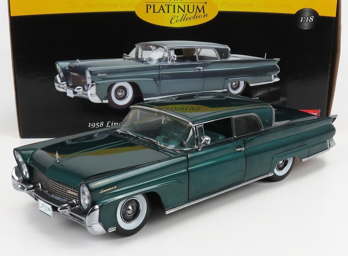 ミニカー 1/18 リンカーン コンチネンタル CONTINENTAL ブルー