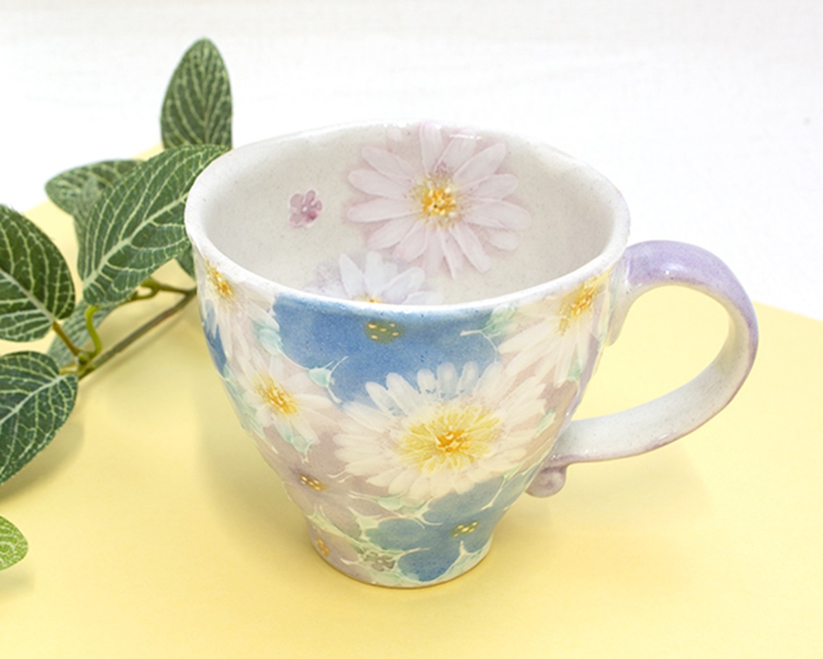 新品 ゆずりは工房 茶菓子セット＆スプーン まぶし 彩ばら花紋 ティー 