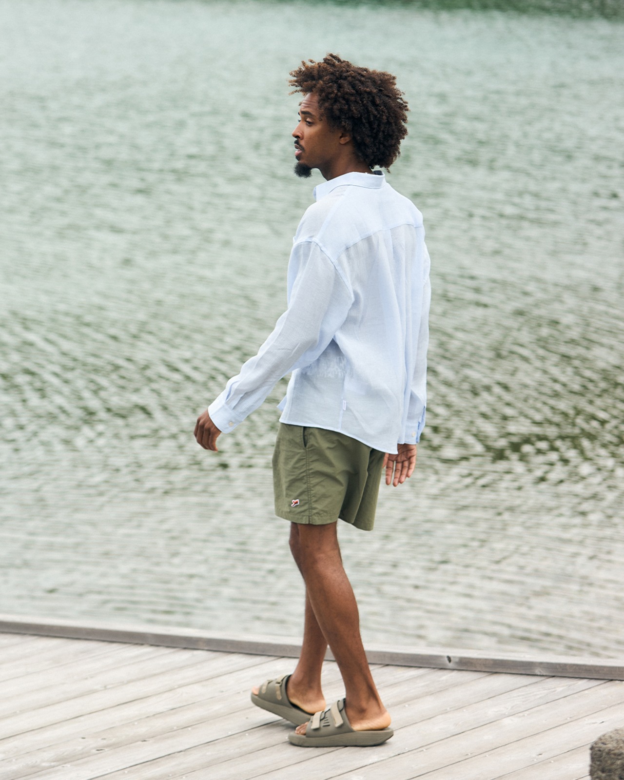 【SUNS】WAIST LAYERED BOARD SHORTS［RSW102］