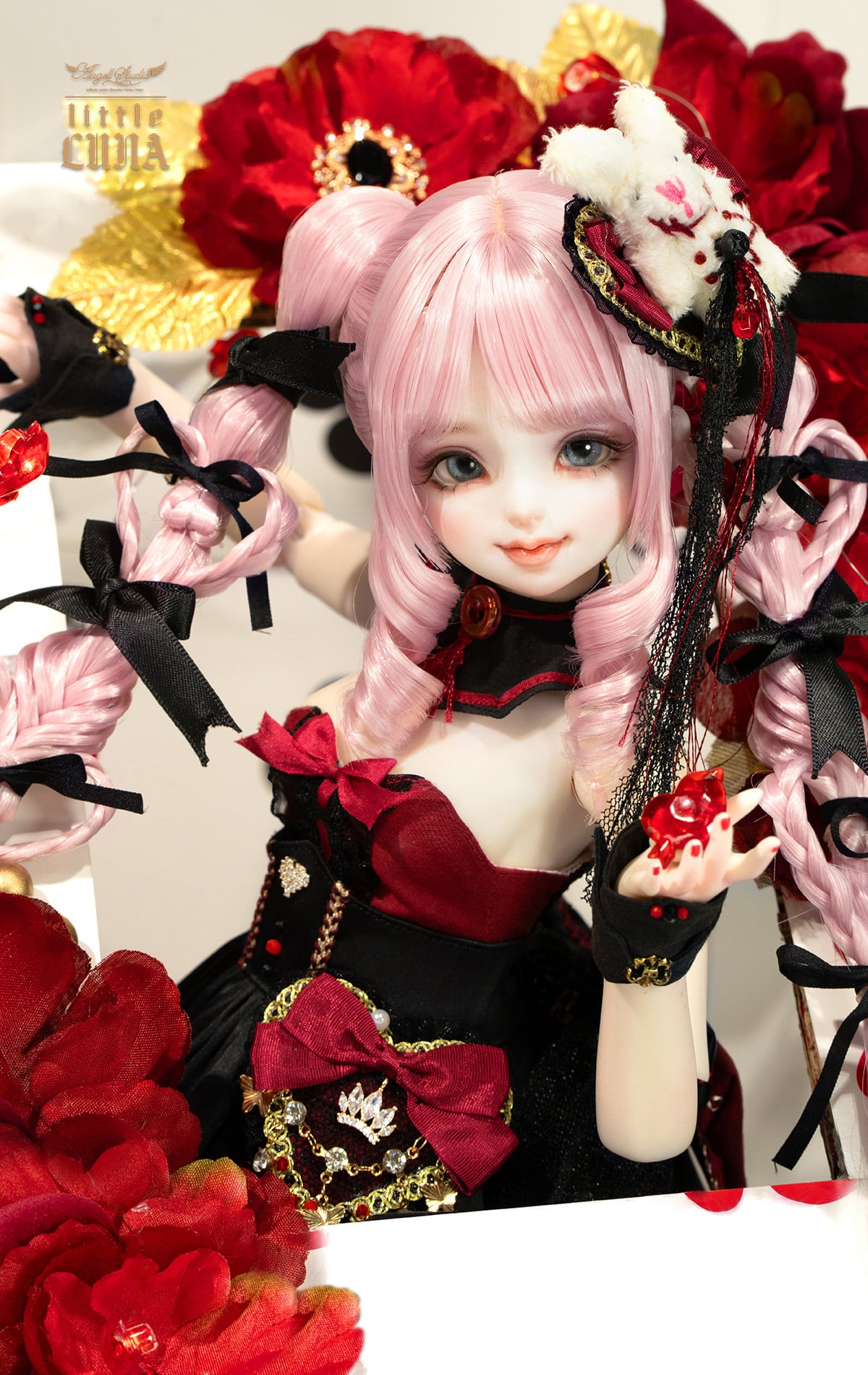 限定】AS1/4 ルナ/ハートの女王（本体+顔メイク）◇Angell