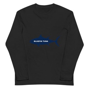 【BLUEFIN TUNA】クロマグロ（シルエット）長袖Tシャツ