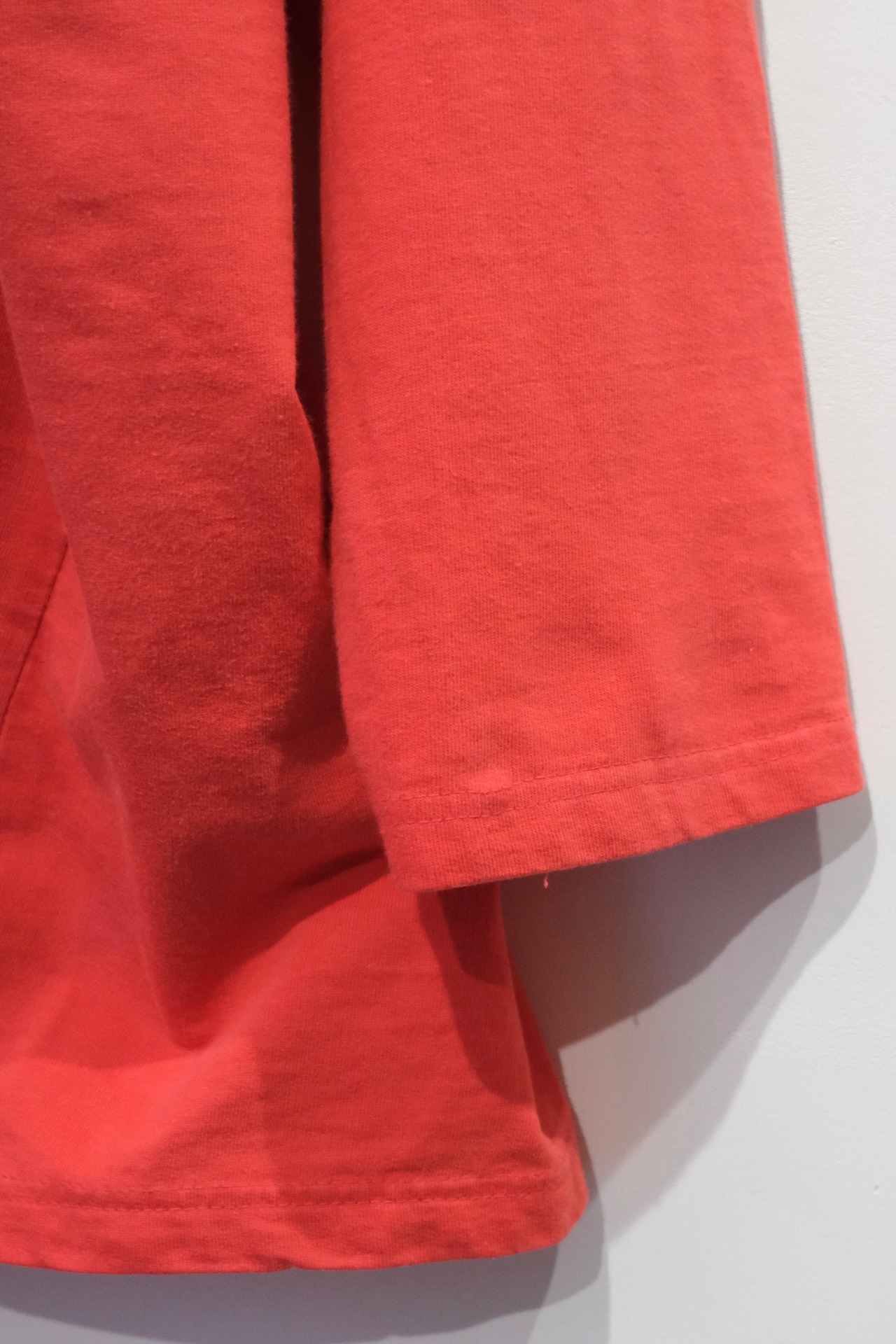Marimekko red arch logo heavy cotton top