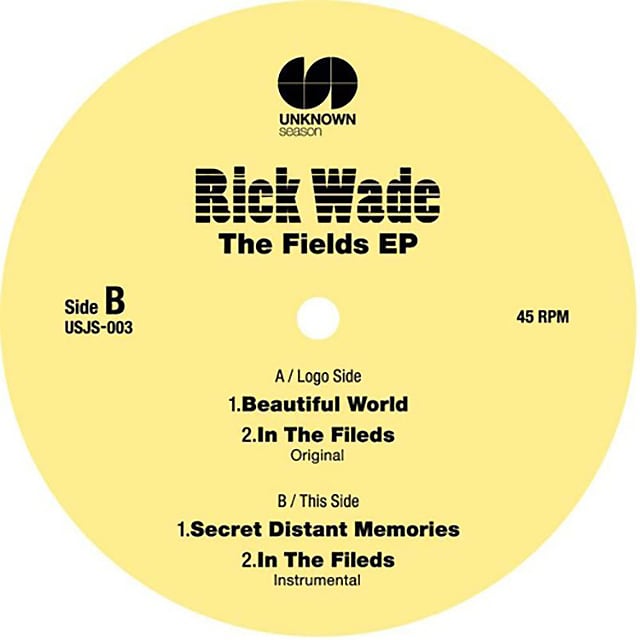 【12"】Rick Wade - The Fields EP