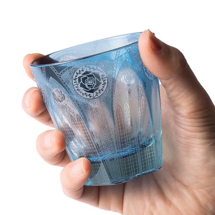 青薔薇の大聖堂【2020江戸切子新作展 WEB投票第2位】限定販売 | 椎名