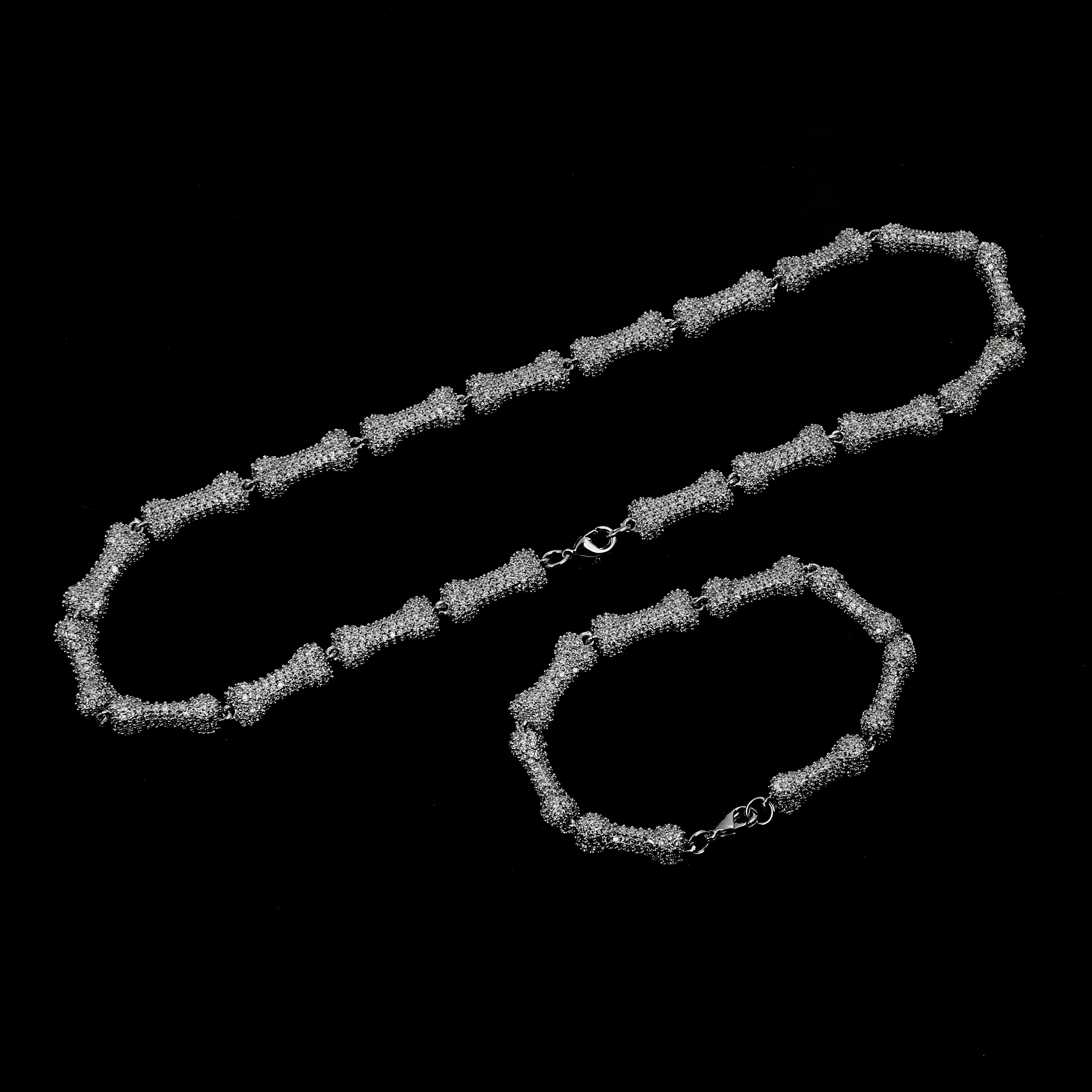 ole only bone chain necklace | $ole only