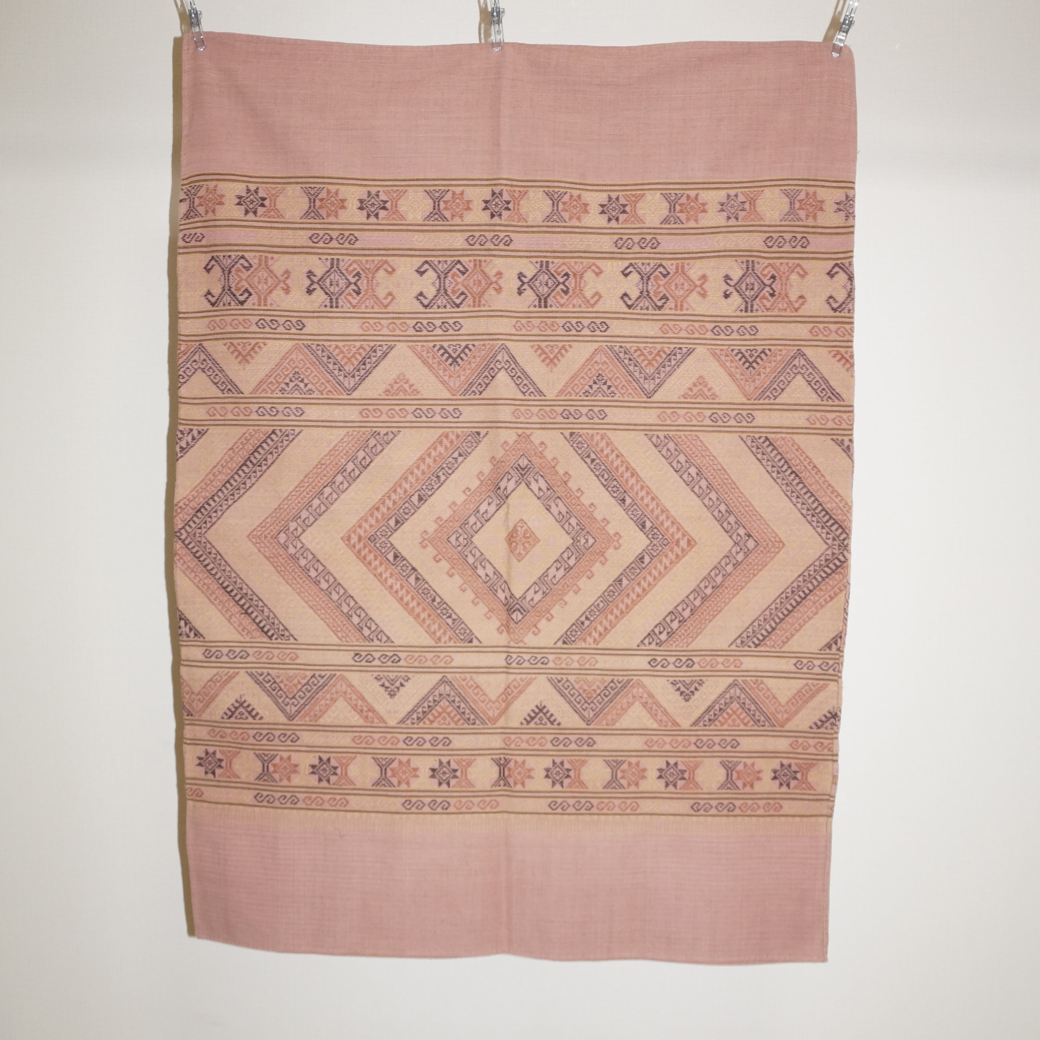 タイ　少数民族手織りタペストリー タイ少数民族手織りタペストリー