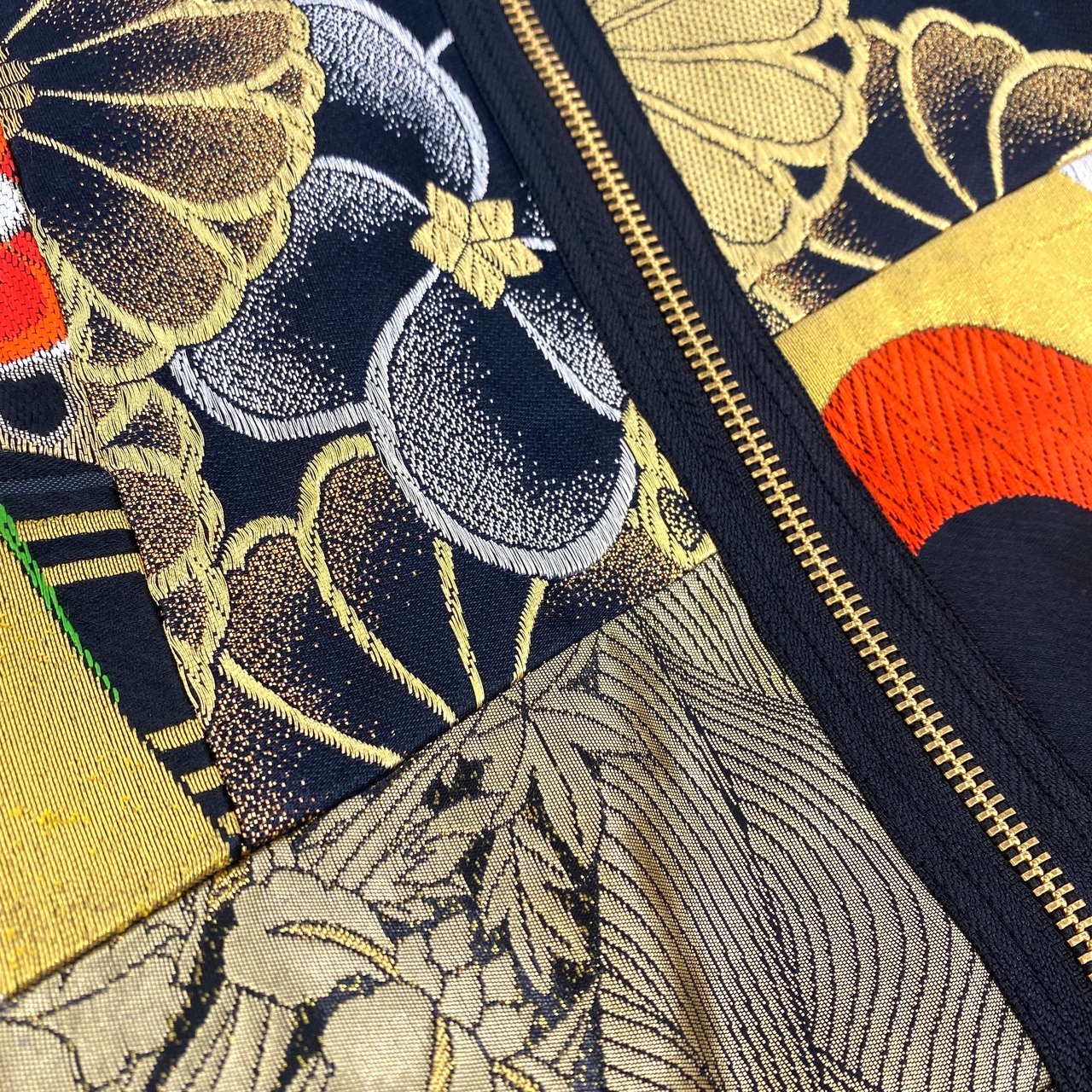 【sleevekimonojk52】着物デニムジャケットSLEEVE  KIMONO DENIM JACKET