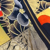 【sleevekimonojk52】着物デニムジャケットSLEEVE KIMONO DENIM JACKET