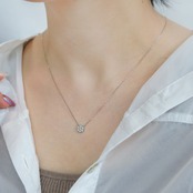 PT ダイヤモンド0.2ct ネックレス