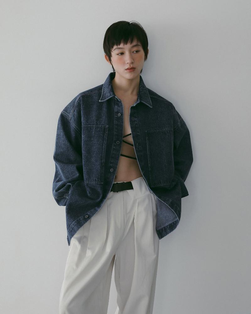 anuke アンヌーク Twill Loose Pants( IVY ) | ANERCA & L.I.V