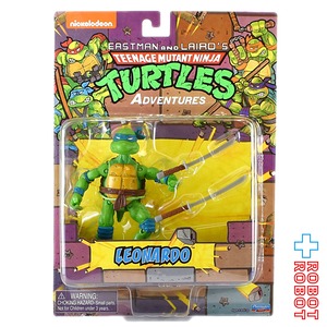 プレイメイツ タートルズ TMNT クラシック アドベンチャーズ レオナルド アクションフィギュア 未開封